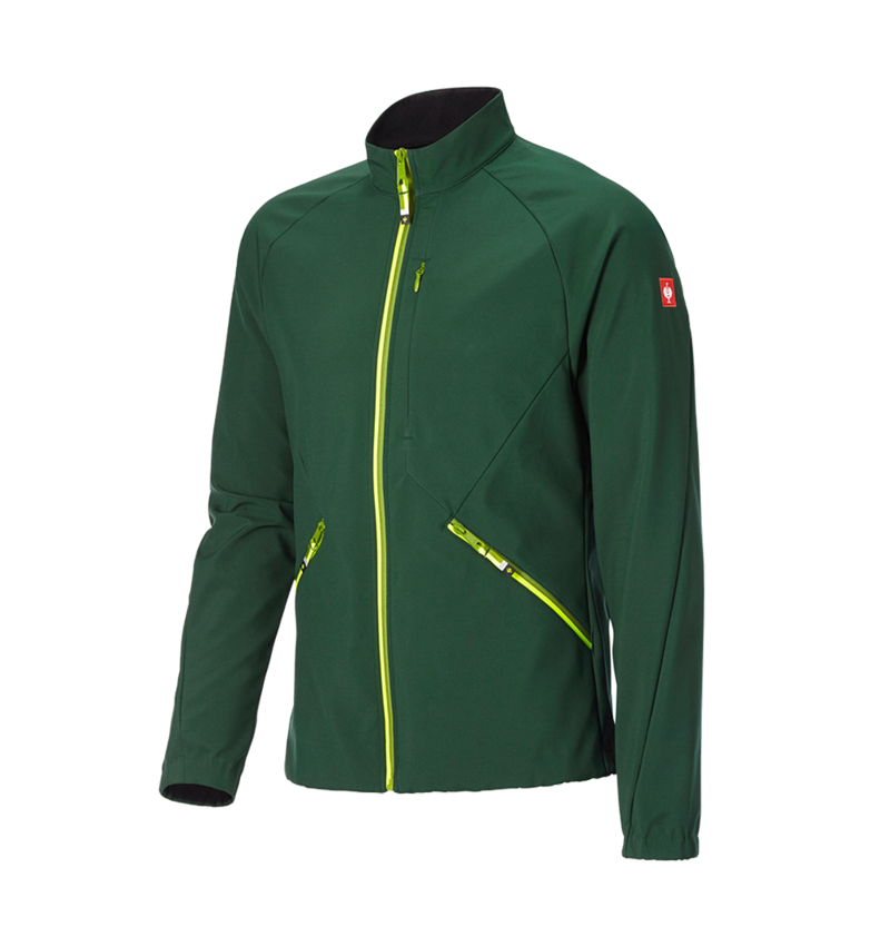 Temi: Giacca Softshell e.s.ambition + verde/giallo fluo 7