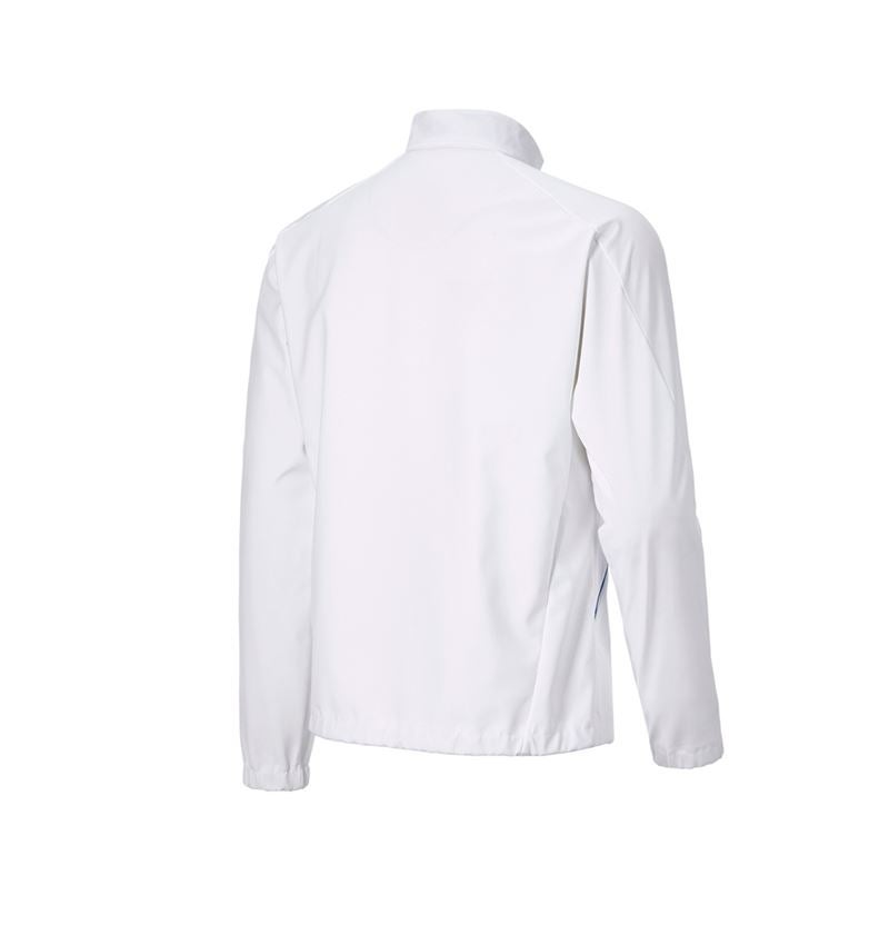 Giacche: Giacca Softshell e.s.ambition + bianco/blu genziana 7