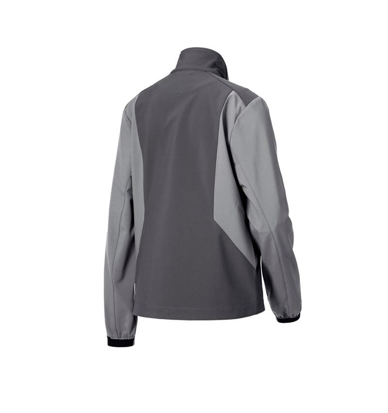 Giacche da lavoro: Giacca Softshell e.s.trail pure, donna + grigio carbone/grigio basalto 9