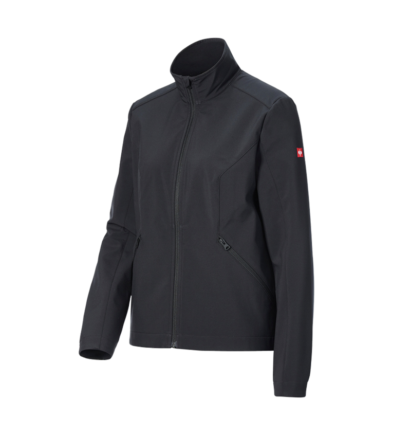 Giacche da lavoro: Giacca Softshell e.s.trail pure, donna + nero 5