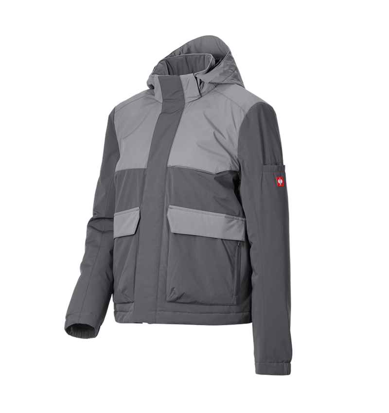 Bekleidung: Winterjacke e.s.trail pure, Damen + carbongrau/basaltgrau 4