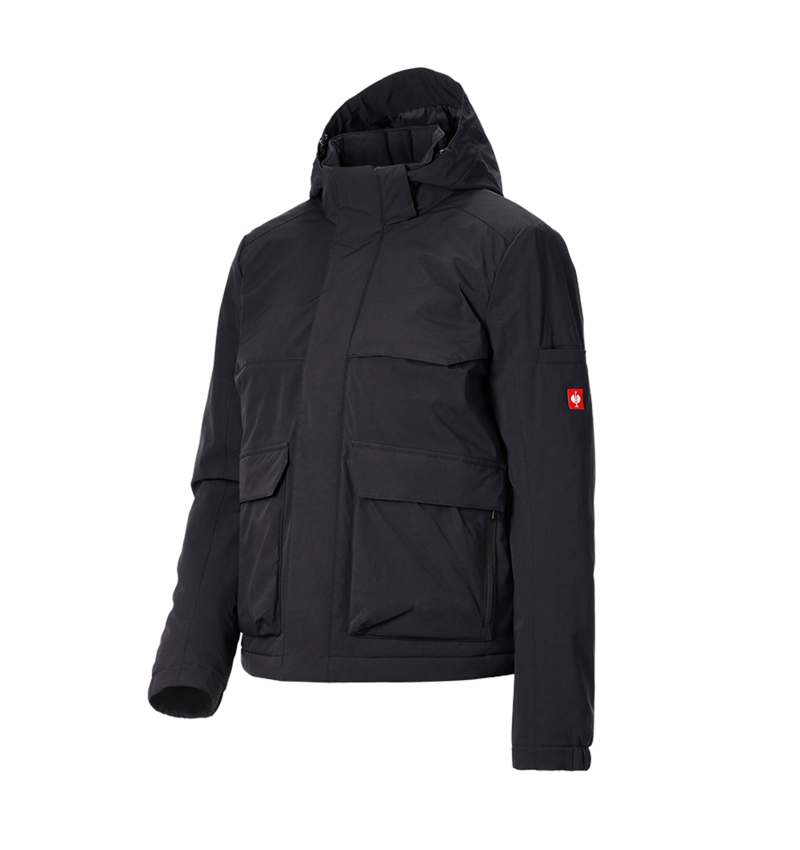 Bekleidung: Winterjacke e.s.trail pure, Damen + schwarz 8