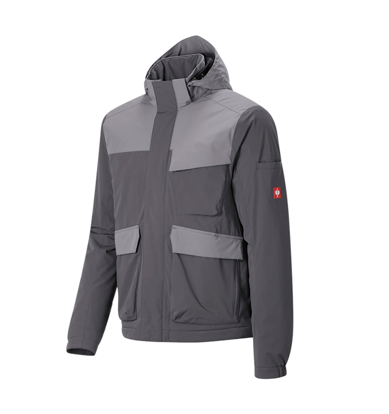 Bekleidung: Winterjacke e.s.trail pure + carbongrau/basaltgrau 4