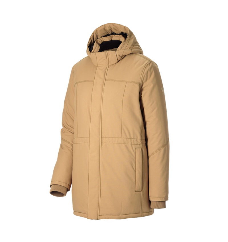 Giacche da lavoro: Parka e.s.iconic, donna + marrone mandorla 9