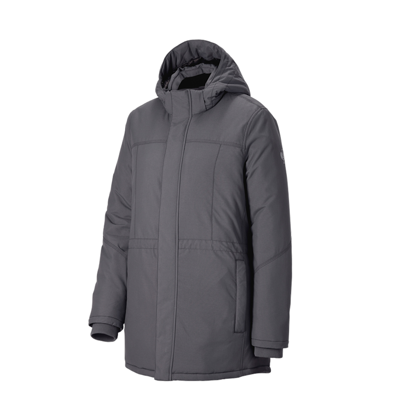 Giacche da lavoro: Parka e.s.iconic, donna + grigio carbone 7