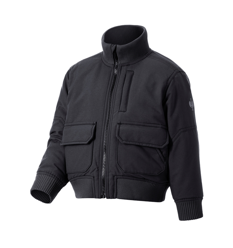 Jacken: Pilotenjacke e.s.iconic, Kinder + schwarz 5