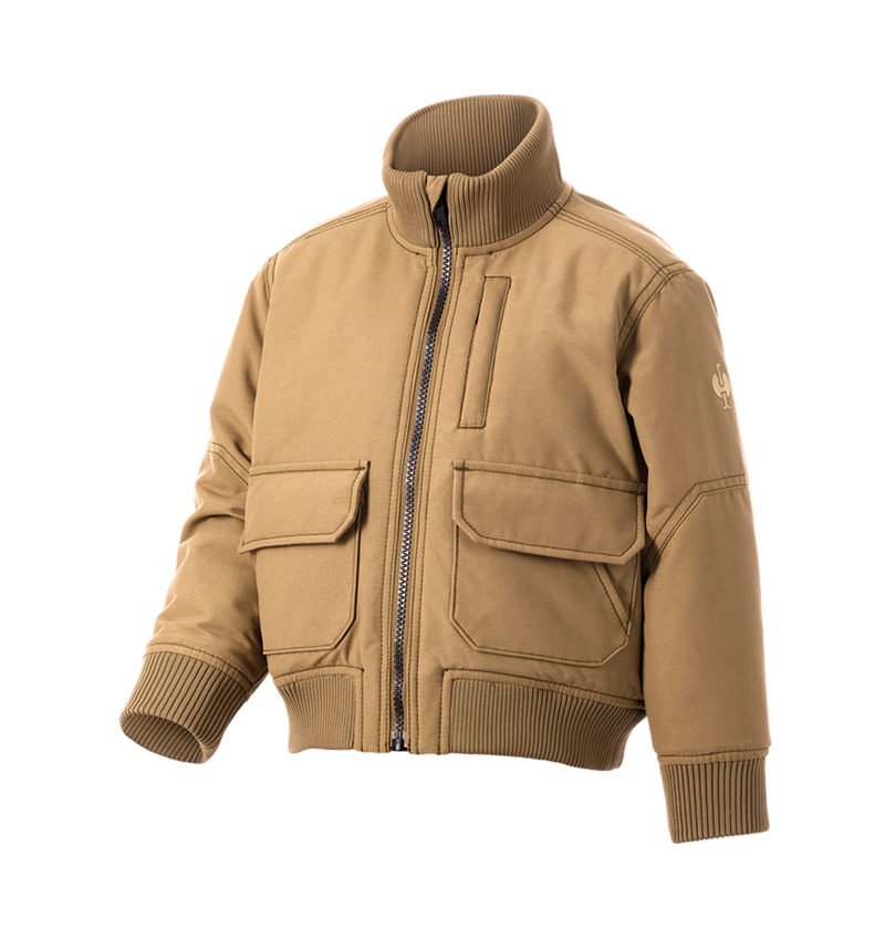 Bekleidung: Pilotenjacke e.s.iconic, Kinder + mandelbraun 6