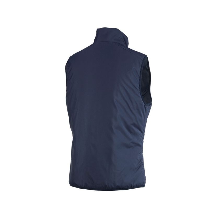 Gilet: Gilet e.s.trail + blu profondo/bianco 4