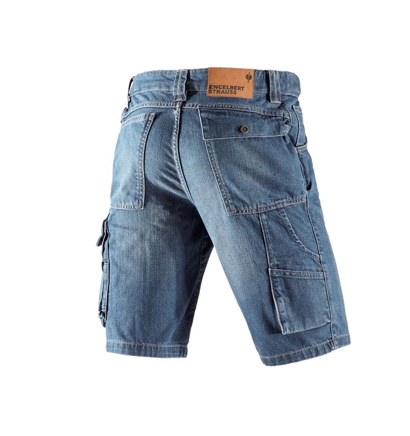 Temi: e.s. Worker-Jeans-Short + stonewashed 3