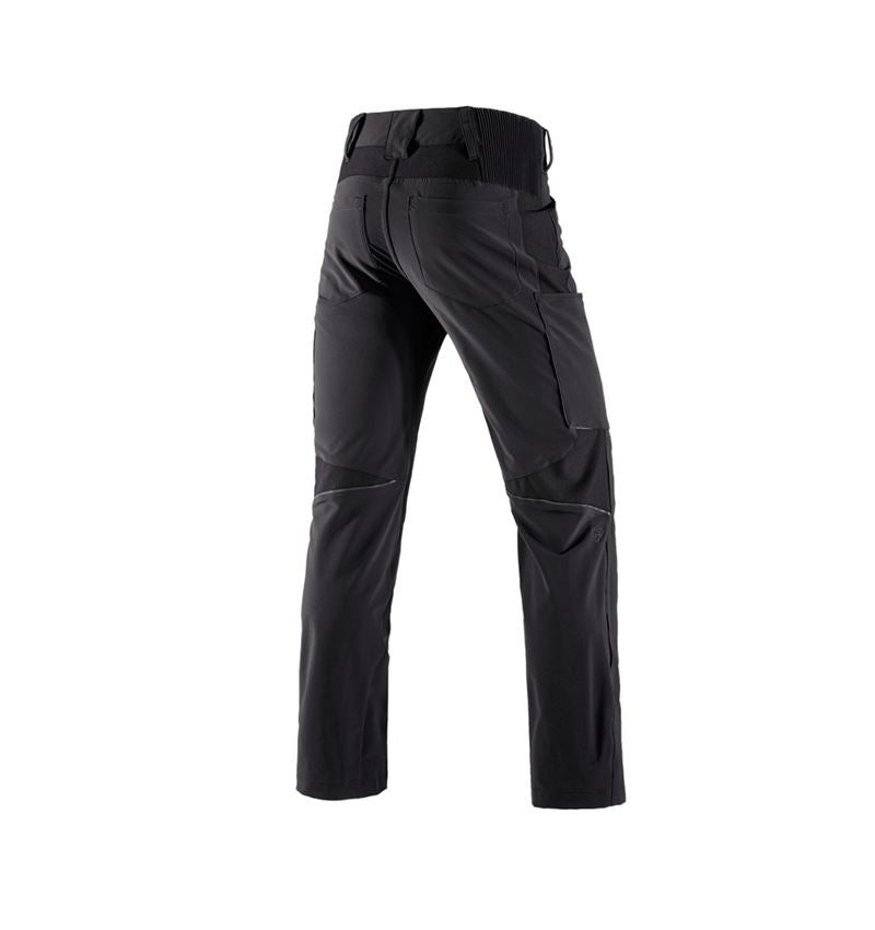 Pantaloni: Pantaloni cargo e.s.vision stretch, uomo + nero 2