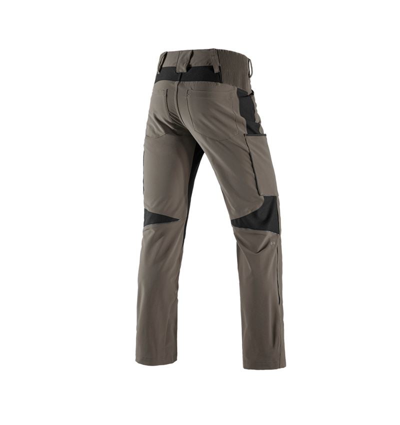 Pantaloni: Pantaloni cargo e.s.vision stretch, uomo + pietra/nero 3