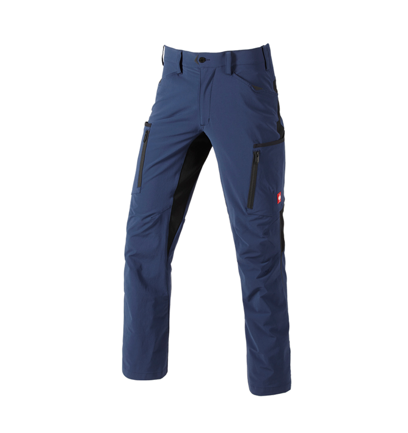 Installatori / Idraulici: Pantaloni cargo e.s.vision stretch, uomo + blu profondo 2