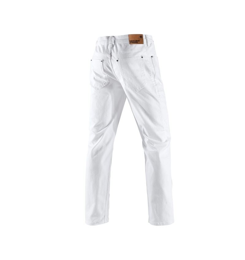 Pantaloni: e.s. 7-Pocket-Jeans + bianco 3
