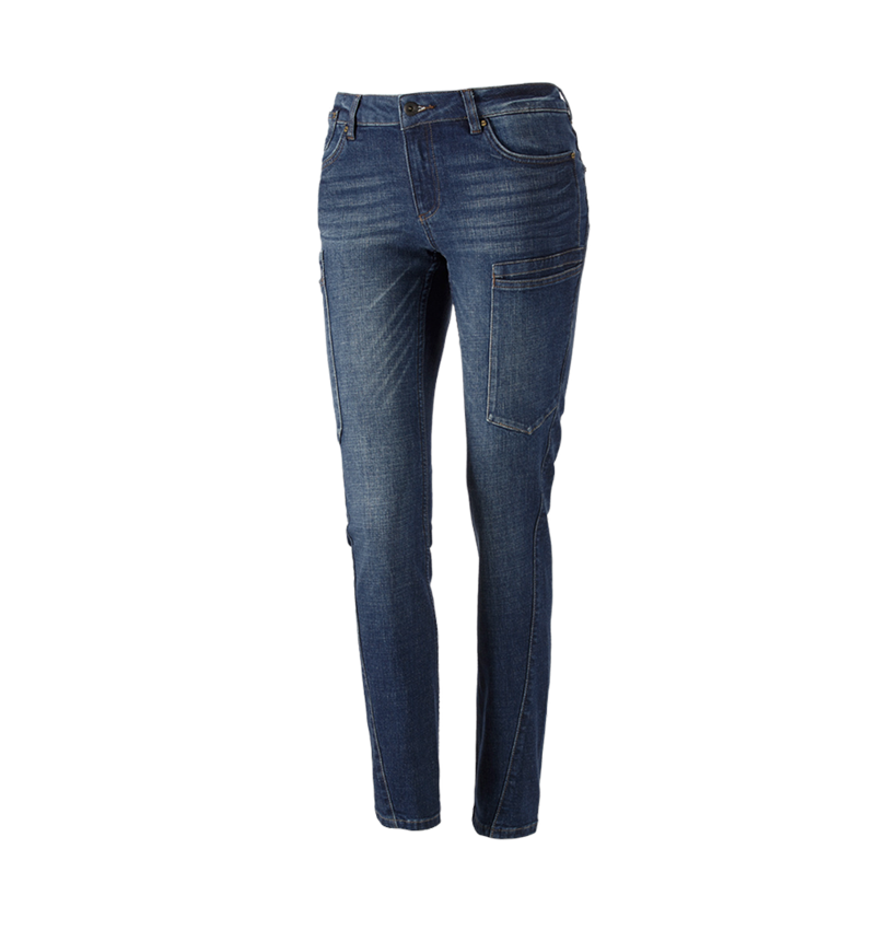 Pantaloni da lavoro: e.s. 7-Pocket-Jeans, donna + stonewashed 6