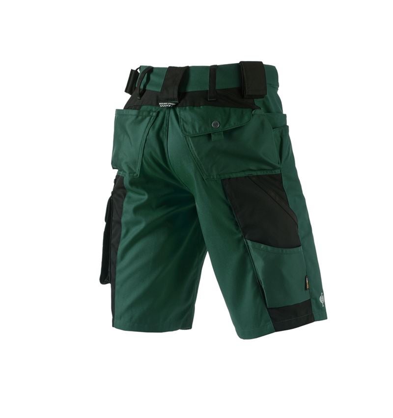 Pantaloni: Short e.s.motion + verde/nero 3