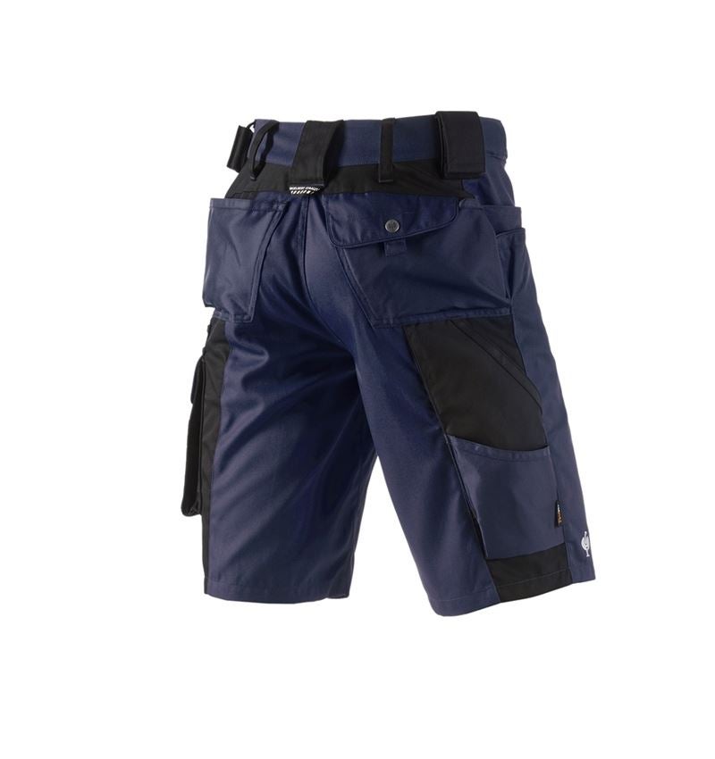 Pantaloni: Short e.s.motion + blu scuro/nero 3