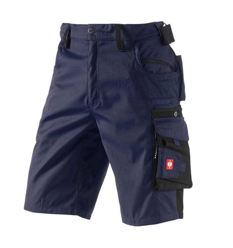 Pantaloni: Short e.s.motion + blu scuro/nero 2