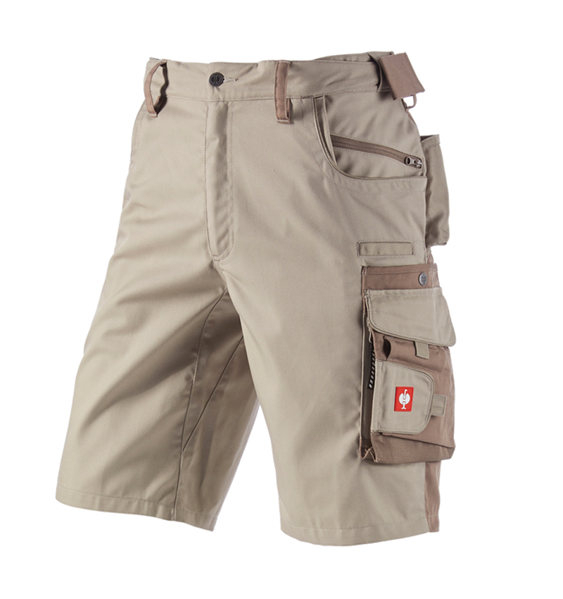 Pantaloni: Short e.s.motion + argilla/torba 2