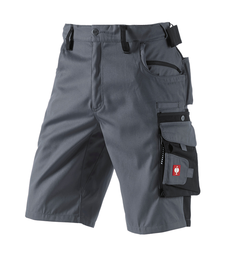 Pantaloni: Short e.s.motion + grigio/nero 2