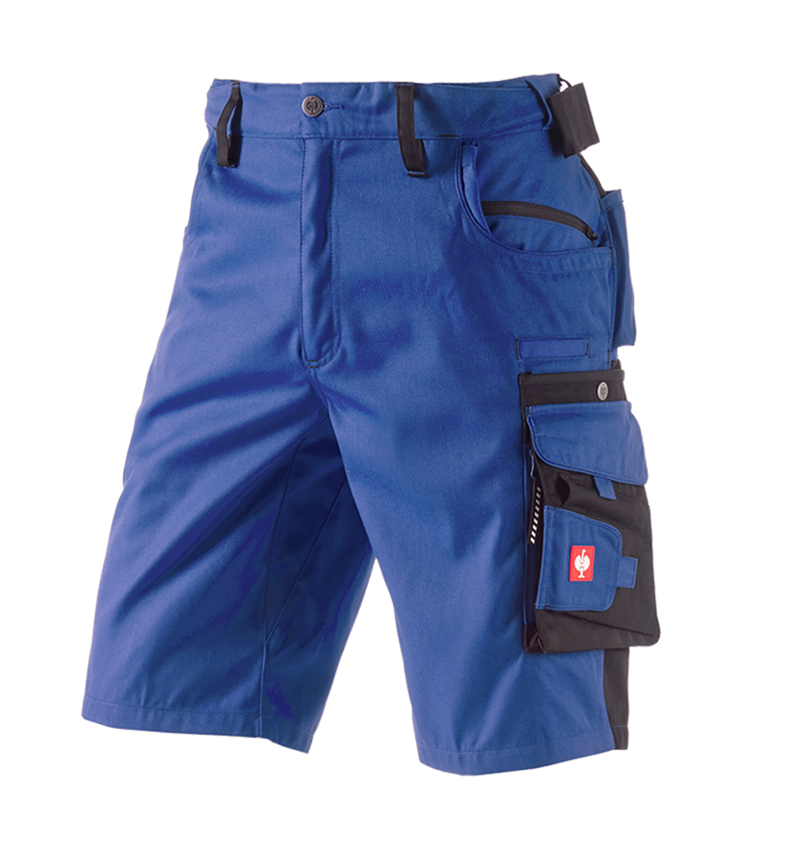 Pantaloni: Short e.s.motion + blu reale/nero 2