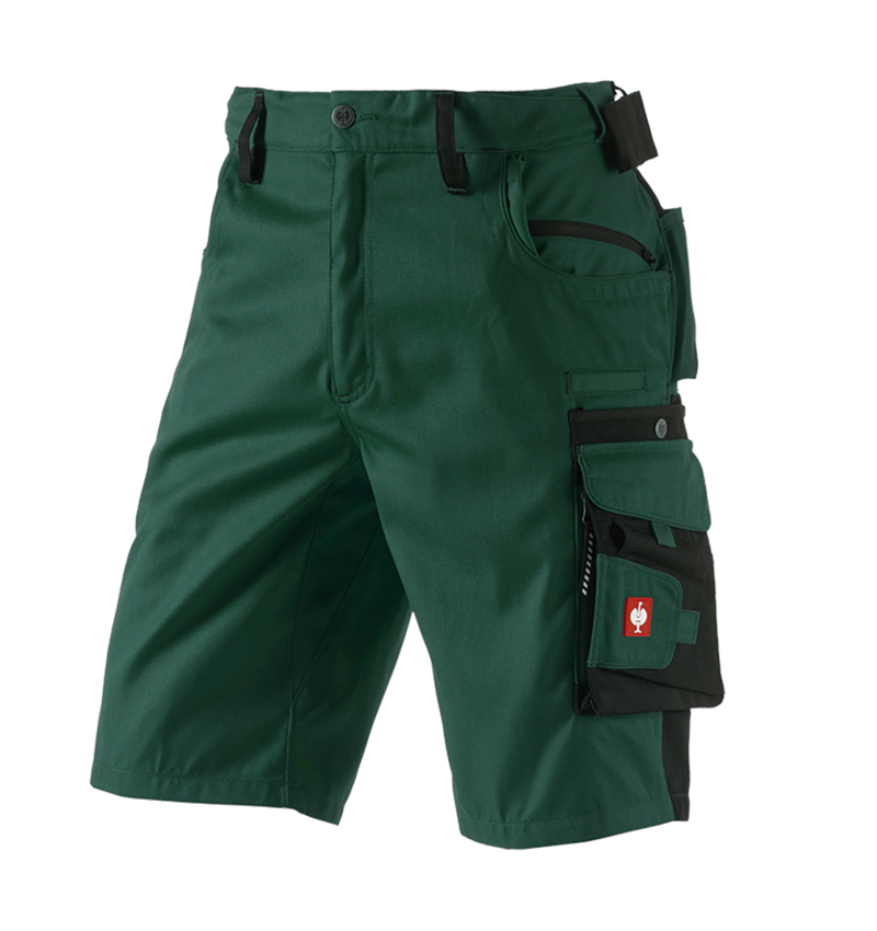 Pantaloni: Short e.s.motion + verde/nero 2