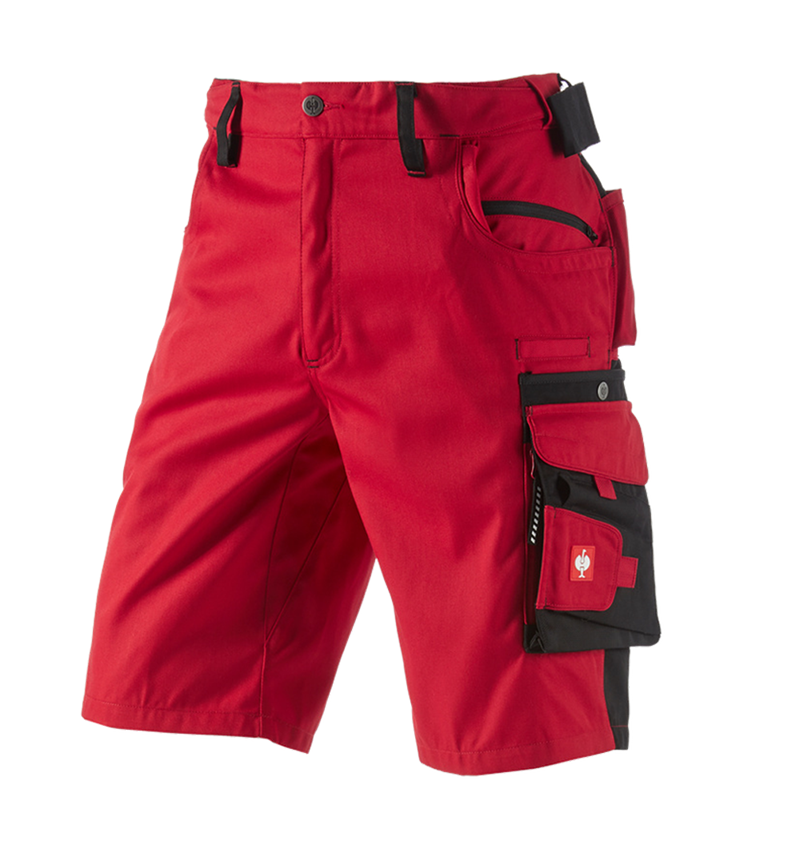 Pantaloni: Short e.s.motion + rosso/nero 2