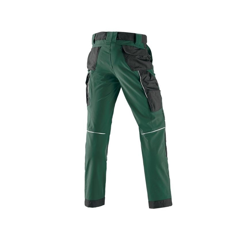 Giardinaggio / Forestale / Agricoltura: Pantaloni funzionali e.s.dynashield + verde/nero 3