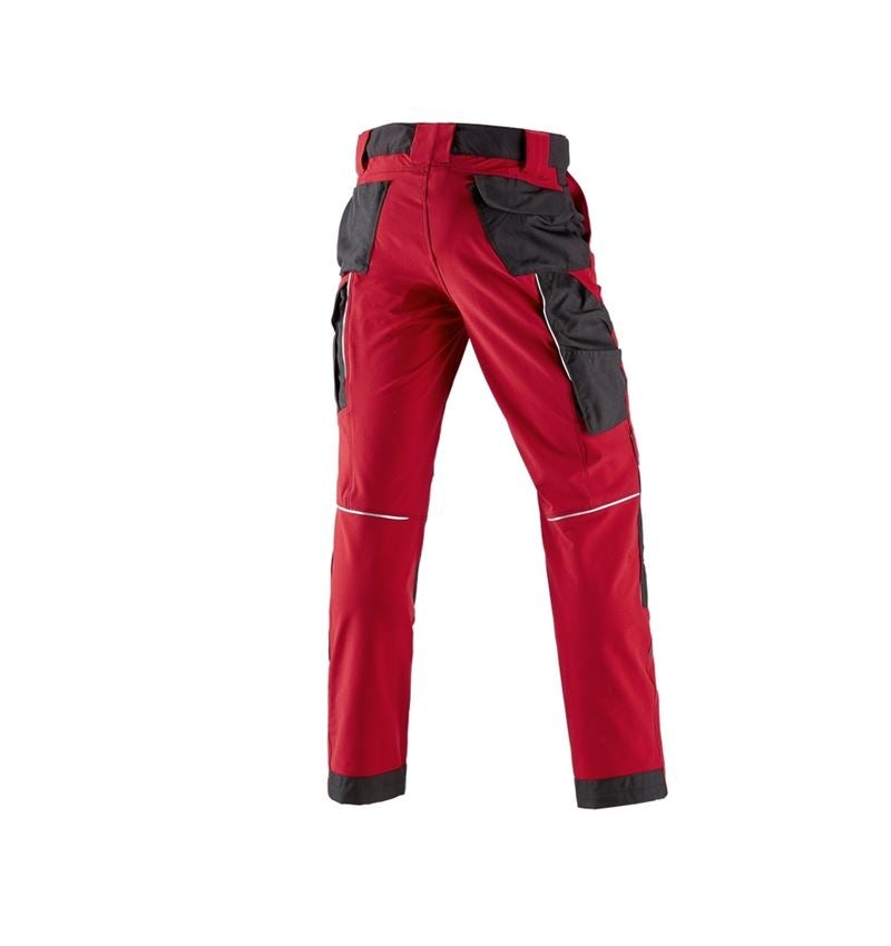 Pantaloni: Pantaloni funzionali e.s.dynashield + rosso fuoco/nero 3