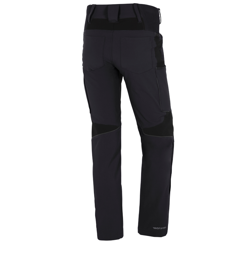 Pantaloni: Pantaloni cargo invernali e.s.vision stretch, uomo + nero 3