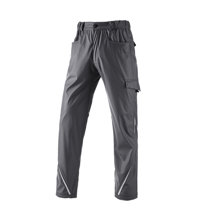 Pantaloni: Pantaloni antipioggia e.s.motion 2020 superflex + antracite /platino 2