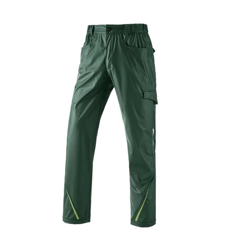 Temi: Pantaloni antipioggia e.s.motion 2020 superflex + verde/verde mare 2