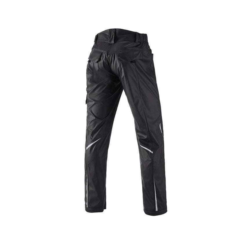 Pantaloni: Pantaloni antipioggia e.s.motion 2020 superflex + nero/platino 3