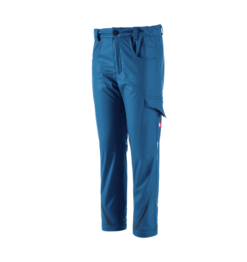 Pantaloni: Pant.antipioggia e.s.motion 2020 superflex,bambino + atollo/blu scuro 1