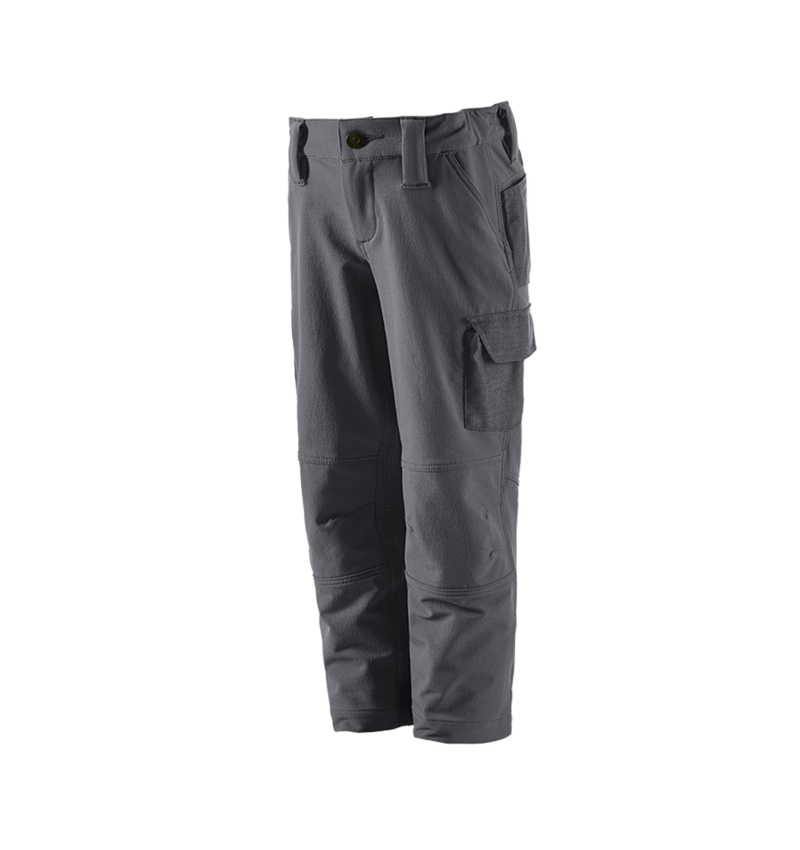 Pantaloni: Pantaloni cargo funz. e.s.dynashield solid,bambino + antracite  2