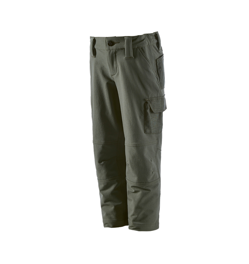 Pantaloni: Pantaloni cargo funz. e.s.dynashield solid,bambino + timo 2