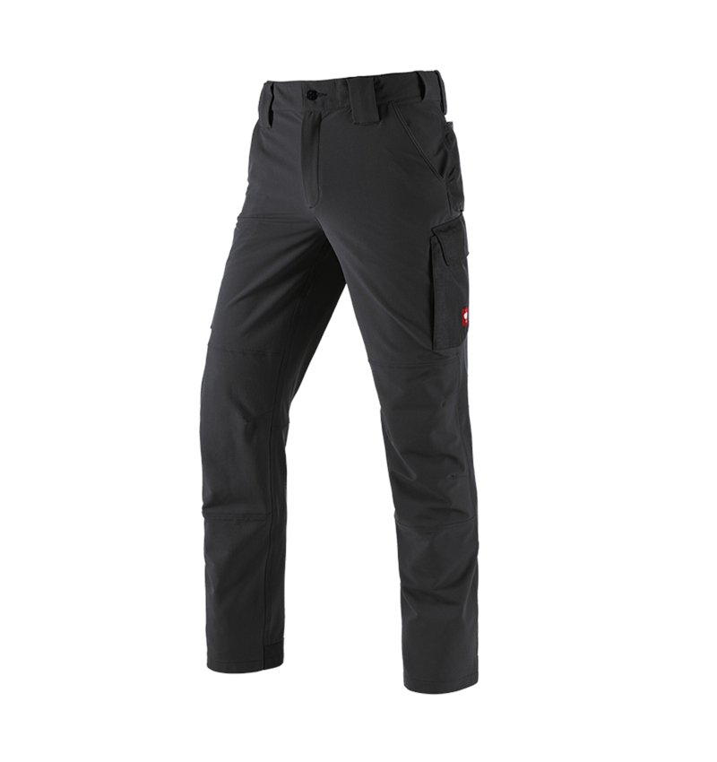 Falegnami: Pantaloni cargo funz. invern. e.s.dynashield solid + nero