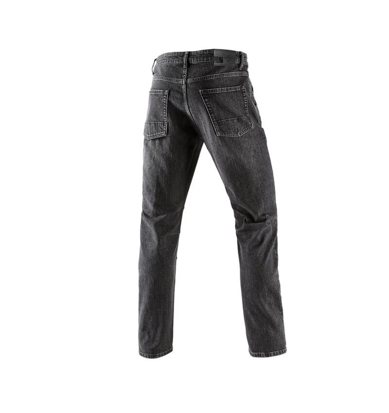 Pantaloni: e.s. 5-Pocket-Jeans POWERdenim + blackwashed 3