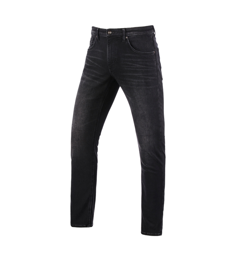 Temi: e.s. 5-Pocket-Jeans Jog-Denim + blackwashed 2