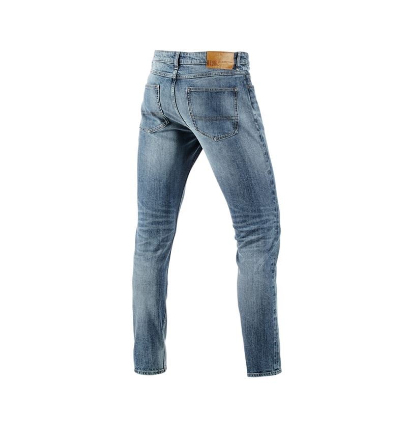 Pantaloni: e.s. 5-Pocket-Stretch-Jeans, slim + stonewashed 4