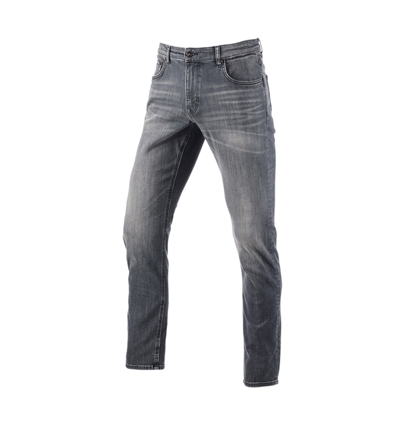 Pantaloni: e.s. 5-Pocket-Stretch-Jeans, straight + graphitewashed 2
