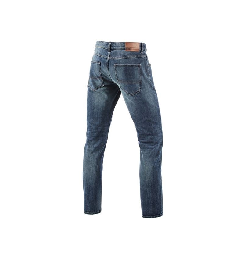 Pantaloni: e.s. 5-Pocket-Stretch-Jeans, straight + mediumwashed 8