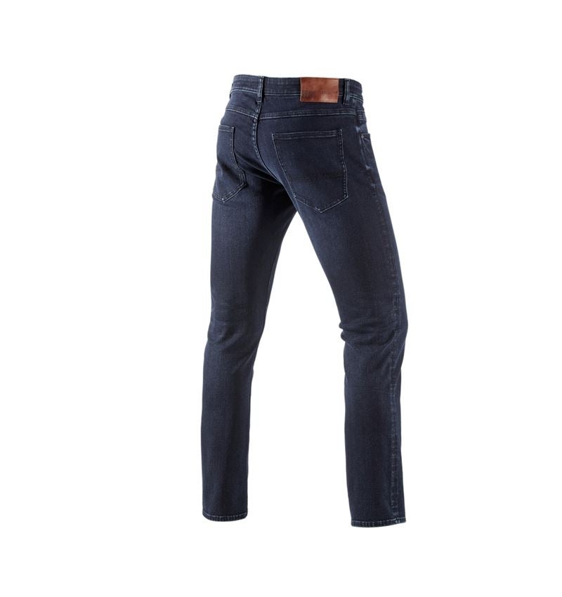 Pantaloni: e.s. 5-Pocket-Stretch-Jeans invernali + darkwashed 2