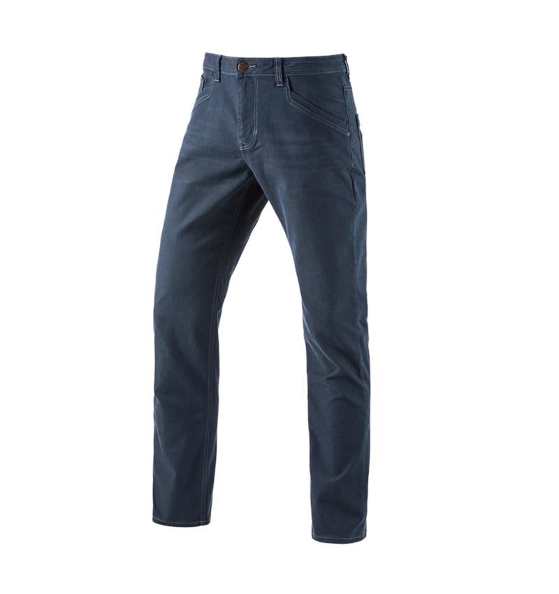 Pantaloni: Pantaloni 5-Pocket e.s.vintage + blu artico