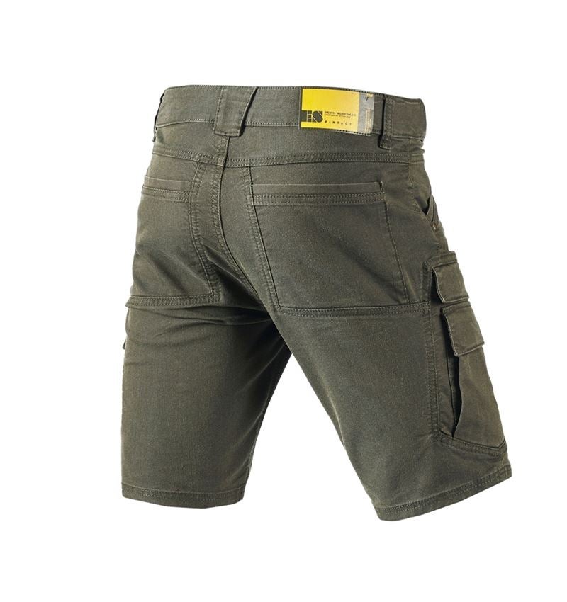 Pantaloni: Cargo-Short e.s.vintage + verde mimetico 3