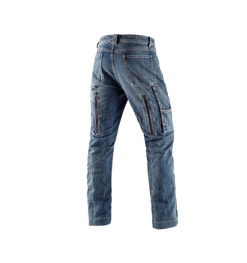 Giardinaggio / Forestale / Agricoltura: e.s. jeans forestali antitaglio + stonewashed 3