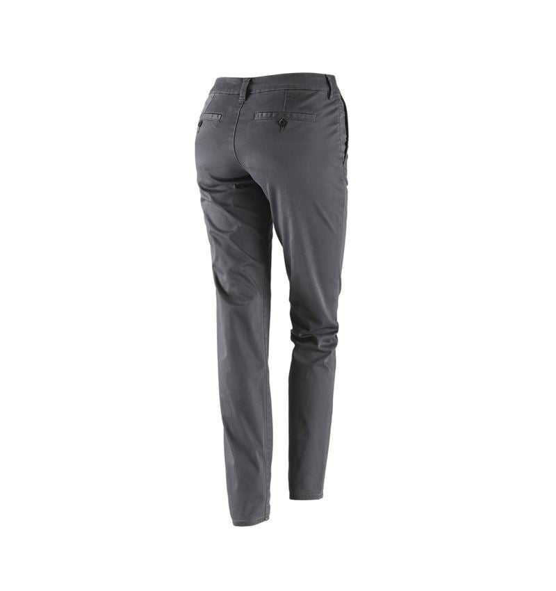 Pantaloni da lavoro: e.s. pantaloni da lavoro donna 5-Pocket Chino + antracite  3