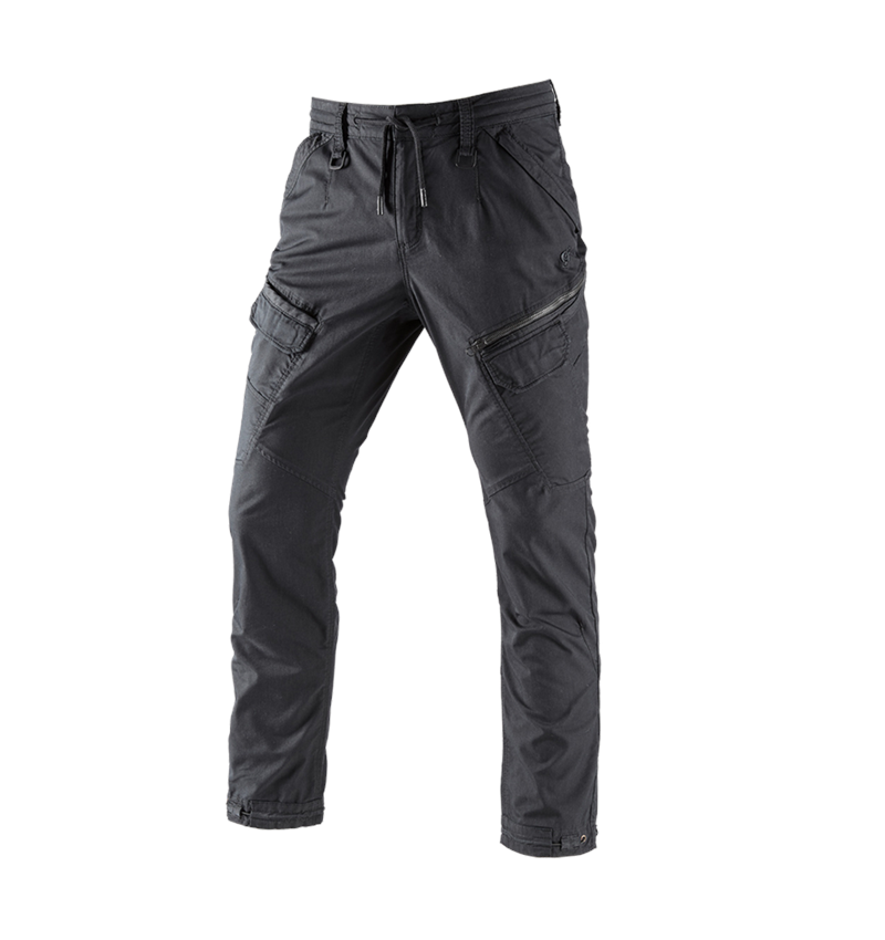 Pantaloni: Pantaloni cargo e.s. ventura vintage + nero 2