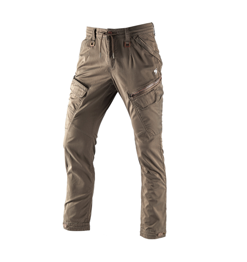 Pantaloni: Pantaloni cargo e.s. ventura vintage + terra d'ombra 2