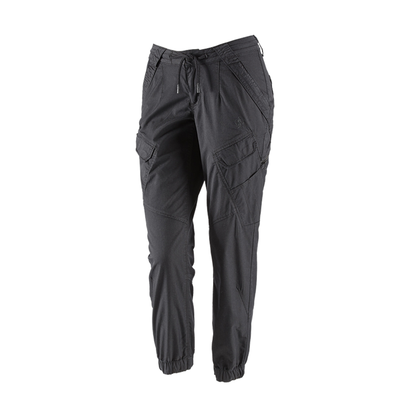 Pantaloni da lavoro: Pantaloni cargo e.s. ventura vintage, donna + nero 2