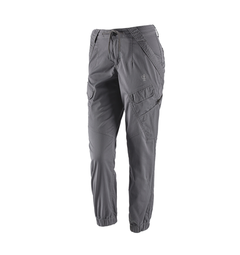 Pantaloni da lavoro: Pantaloni cargo e.s. ventura vintage, donna + grigio basalto 2